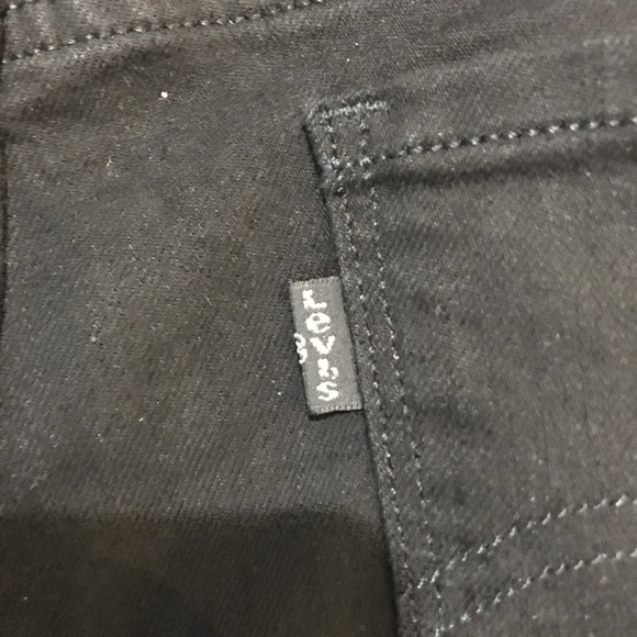 Levis 505 Straight Leg Jeans Black Size 32 - Picture 11 of 14